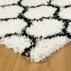 Cheapest ???? L'Baiet Desiree White Shag Rug ???? -Mohawk Home Shop unnamed file 2348