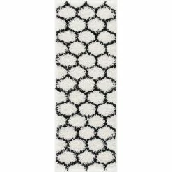 Cheapest ???? L'Baiet Desiree White Shag Rug ???? -Mohawk Home Shop unnamed file 2350