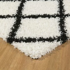 Best deal ⭐ L'Baiet Halle White Shag Rug ❤️ -Mohawk Home Shop unnamed file 2354