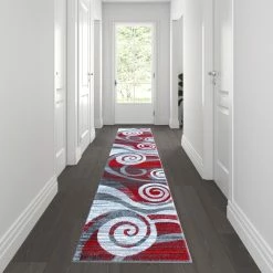 Brand new ???? Flash Furniture Cirrus Collection Swirl Patterned Olefin Area Rug With Jute Backing For Entryway, Living Room, Bedroom ⌛ -Mohawk Home Shop unnamed file 2519