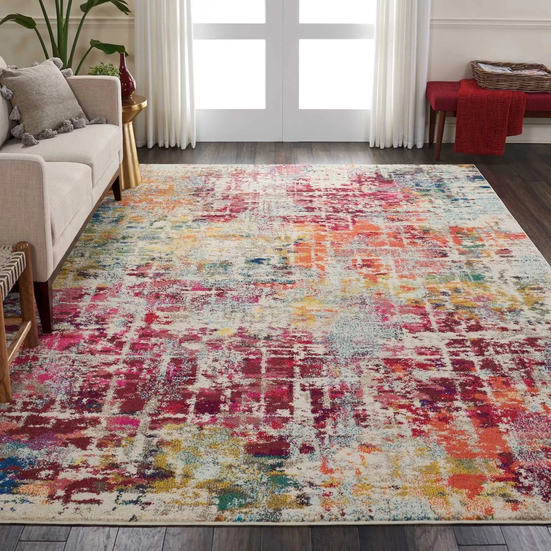 Best reviews of ✨ Nourison Celestial CES13 PNMTC 5 Ft. 3 In. X 7 Ft. 3 In. Abstract Rug ???? 5 Best reviews of ✨ Nourison Celestial CES13 PNMTC 5 Ft. 3 In. X 7 Ft. 3 In. Abstract Rug ???? - Image 3