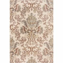 Wholesale ✨ Rizzy Home Bristol Rust Damask Area Rug ????