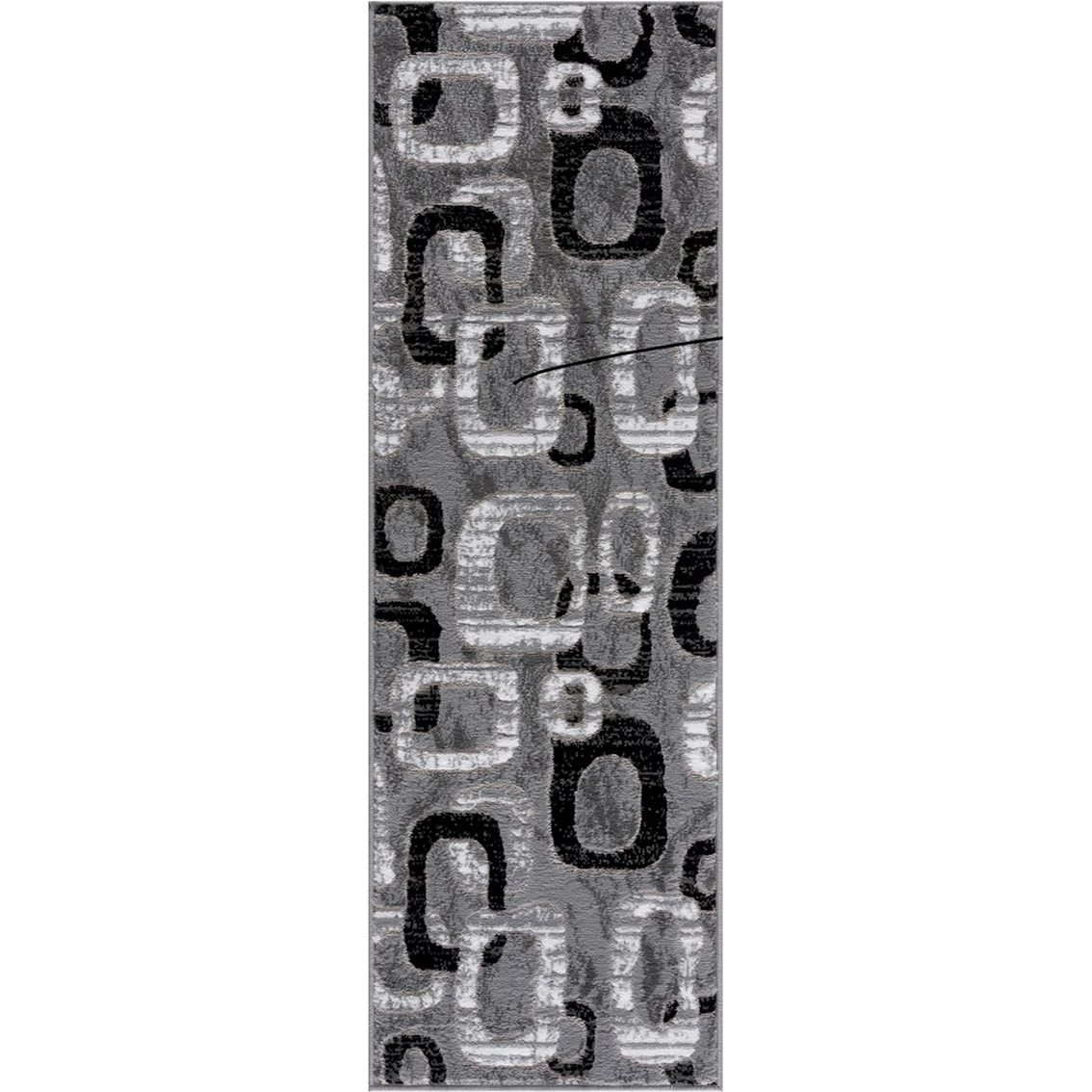 Buy ✨ L'Baiet Emberly Blue Geometric Runner Rug ???? 4 Buy ✨ L'Baiet Emberly Blue Geometric Runner Rug ???? - Image 2