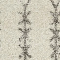 New ???? Nourison Passion PSN40 Ivory Gray 2 Ft. 2 In. X 7 Ft. 6 In. Geometric Rug ???? -Mohawk Home Shop unnamed file 2680