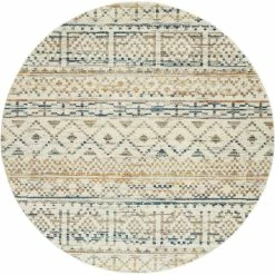 Wholesale ???? Kaleen Dasha Multi Colored 6 Ft. 7 In. Round Rug ????