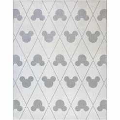Buy ⭐ Disney Mickey Mouse Argyle Outdoor Rug ❤️
