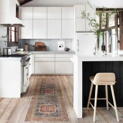 Buy ???? Loloi Layla Printed Blue & Spice Persian Style Rug ???? -Mohawk Home Shop unnamed file 2853