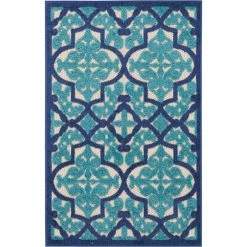 Promo ✔️ Nourison Aloha Trellis Indoor/Outdoor Rug ????