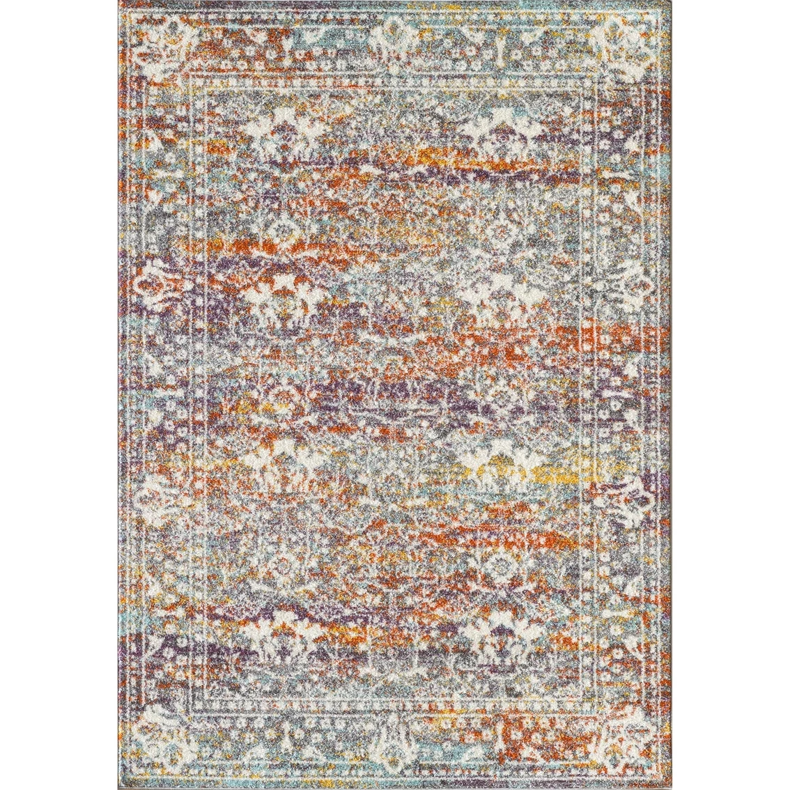 Hot Sale ???? L'Baiet Elsa Multicolor Traditional Rug ???? 3 Hot Sale ???? L'Baiet Elsa Multicolor Traditional Rug ????