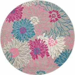 Top 10 ???? Nourison Passion PSN17 Round Floral Rug ???? -Mohawk Home Shop unnamed file 308