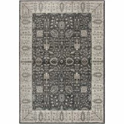 Best Pirce ???? Rizzy Home Panache Gray Oriental Distress Area Rug ⌛