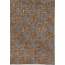 Discount ???? Karastan Marais Smoky Grey Rug ????