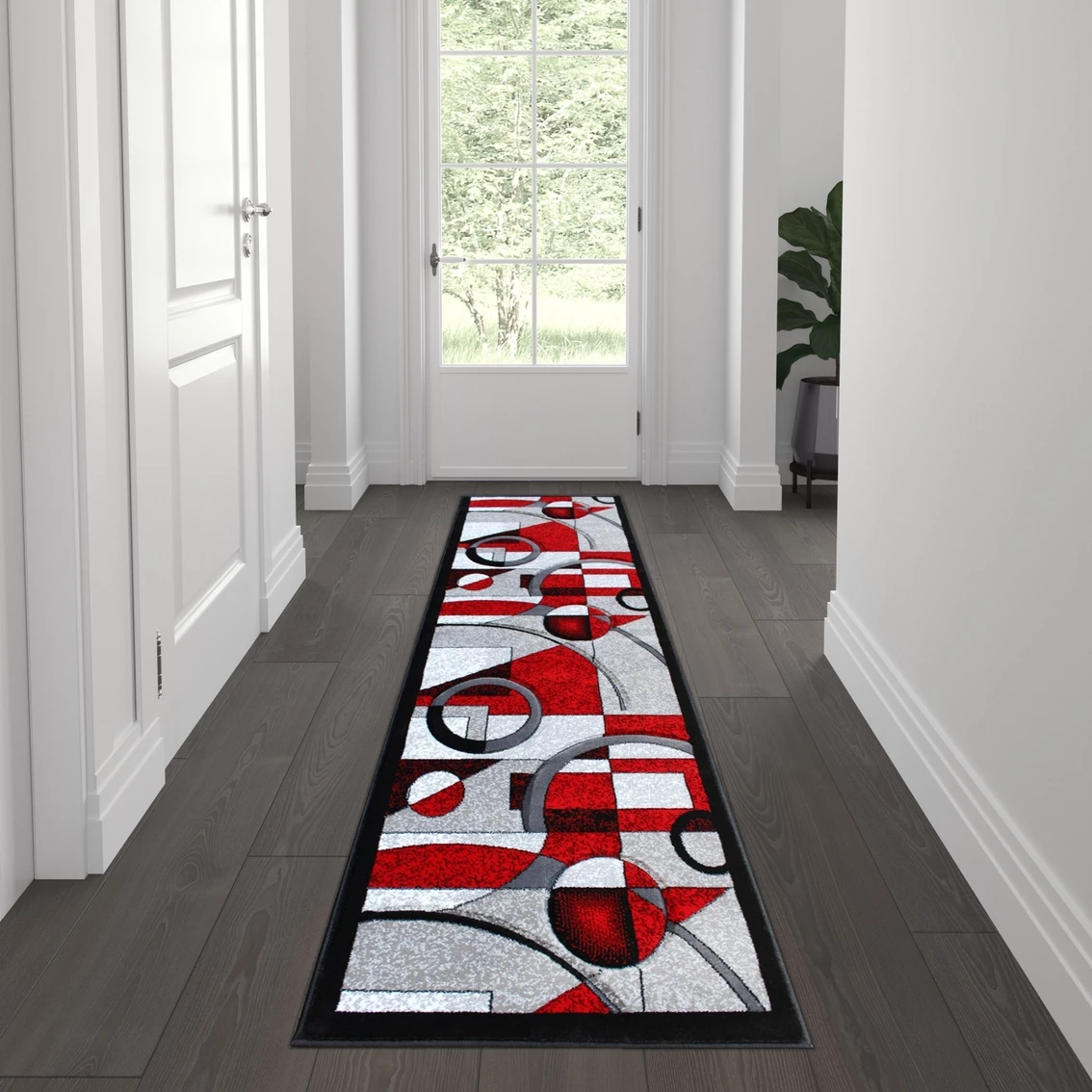 Budget ???? Flash Furniture Elias Collection Geometric Abstract Area Rug - Olefin Rug With Jute Backing - Hallway, Entryway, Or Bedroom ???? 3 Budget ???? Flash Furniture Elias Collection Geometric Abstract Area Rug - Olefin Rug With Jute Backing - Hallway, Entryway, Or Bedroom ????