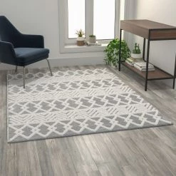 Best Pirce ???? Flash Furniture Indoor Geometric Area Rug - Hand Woven Area Rug With Diamond Pattern, Polyester/Cotton Blend ???? -Mohawk Home Shop unnamed file 3113