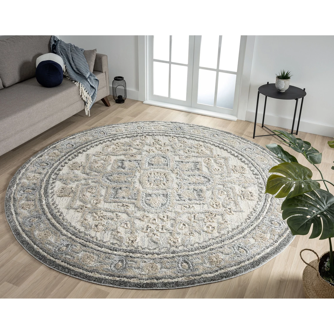 Promo ❤️ United Weavers Garfield Authentic 7 Ft. 11 In. Round Rug ❤️ 4 Promo ❤️ United Weavers Garfield Authentic 7 Ft. 11 In. Round Rug ❤️ - Image 2