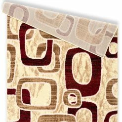Hot Sale ???? L'Baiet Harlow Brown Geometric Rug ❤️ -Mohawk Home Shop unnamed file 3420