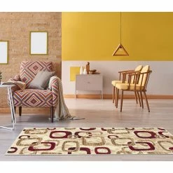 Hot Sale ???? L'Baiet Harlow Brown Geometric Rug ❤️ -Mohawk Home Shop unnamed file 3424