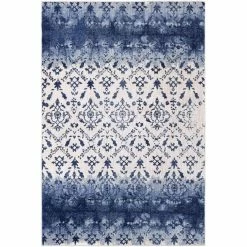New ❤️ Karastan Netherlands Indigo Rug ⭐