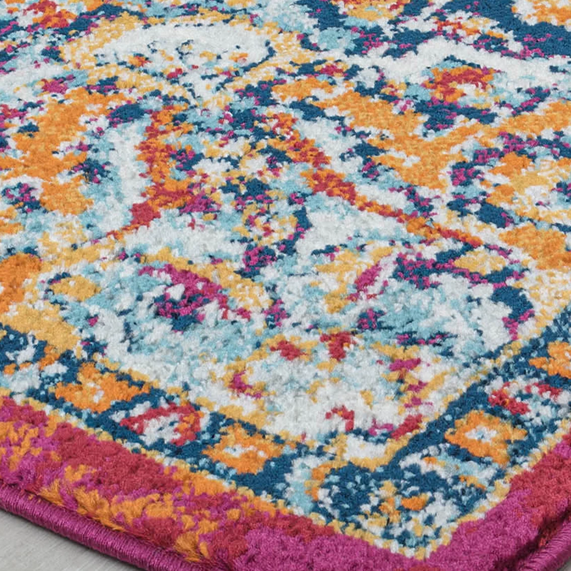 Discount ???? Rugs America Harper Rosy Peach Abstract Vintage Area Rug ???? 9 Discount ???? Rugs America Harper Rosy Peach Abstract Vintage Area Rug ???? - Image 7