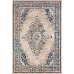Buy ⌛ Karastan Armitage Indigo Rug ⌛