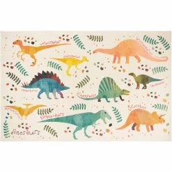Mohawk Home Shop 5 New ???? Mohawk Home Dino Jungle Green Area Rug ????
