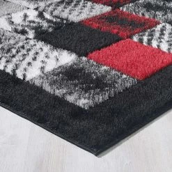 Best Pirce ❤️ L'Baiet Rita Black Shag Area Rug ⌛ -Mohawk Home Shop unnamed file 359