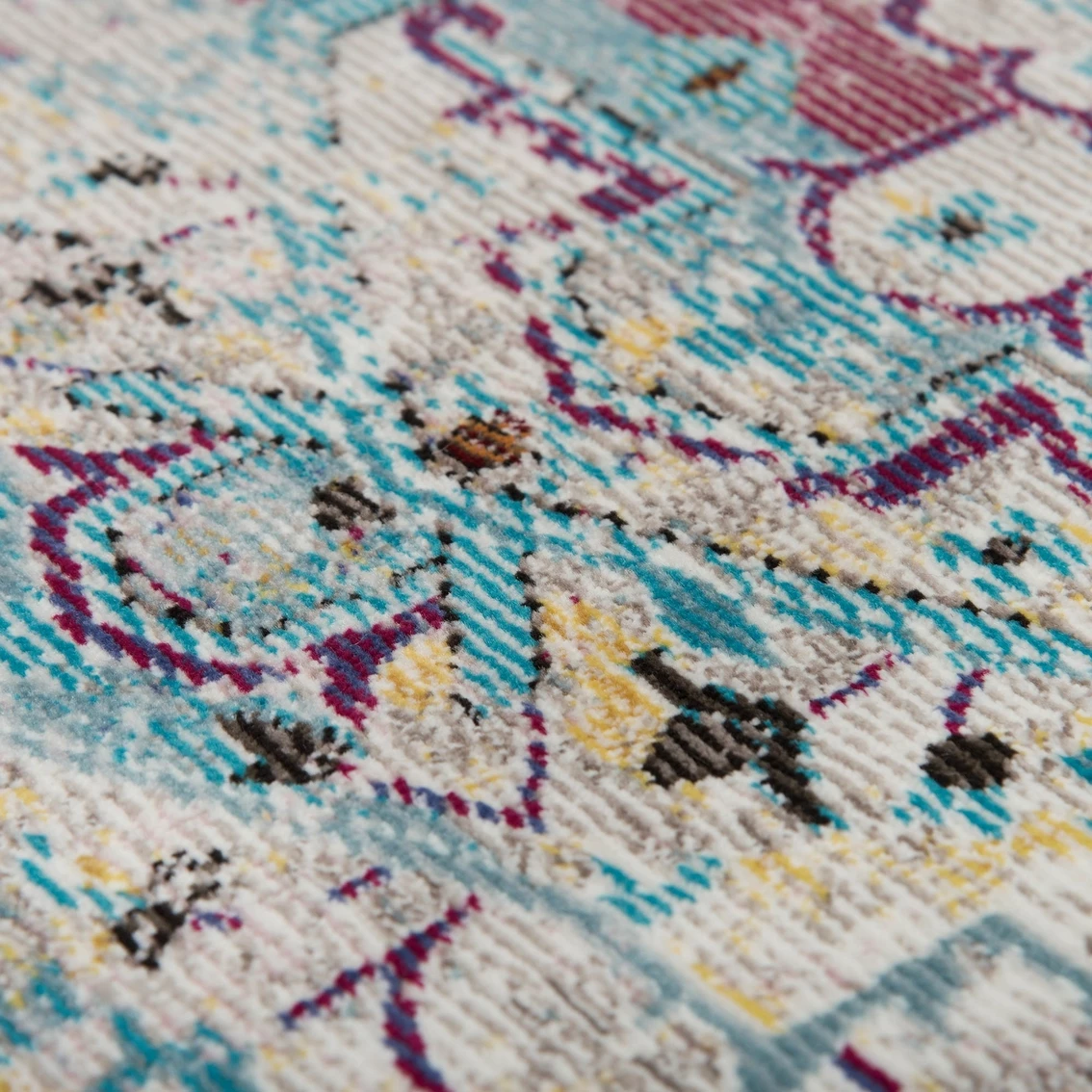 Brand new ✨ Rizzy Home Princeton Light Blue Broken Medallion Rug ???? 7 Brand new ✨ Rizzy Home Princeton Light Blue Broken Medallion Rug ???? - Image 5