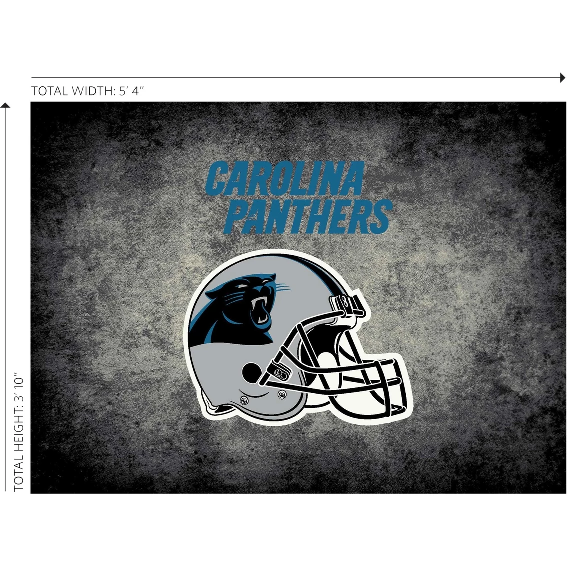 Buy ???? Imperial NFL Football Distressed Area Rug ❤️ 6 Buy ???? Imperial NFL Football Distressed Area Rug ❤️ - Image 4