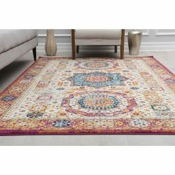 Cheapest ✨ Rugs America 2 Ft. 6 In. X 8 Ft. Harper Winter Melon Abstract Vintage Area Rug ⌛ -Mohawk Home Shop unnamed file 491