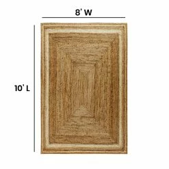 Deals ❤️ Flash Furniture Natural Fiber Jute Area Rug - Braided Indoor Jute Rug - Natural Area Rugs ???? -Mohawk Home Shop unnamed file 53
