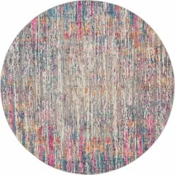 New ???? Nourison Passion Round Abstract Rug ❤️ 7 New ???? Nourison Passion Round Abstract Rug ❤️ -Mohawk Home Shop unnamed file 648