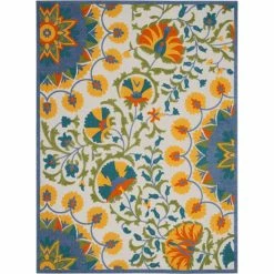 Best Sale ???? Nourison Aloha Floral In/Outdoor Rug ????