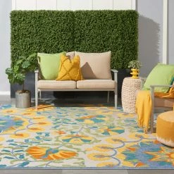 Best Sale ???? Nourison Aloha Floral In/Outdoor Rug ???? -Mohawk Home Shop unnamed file 676