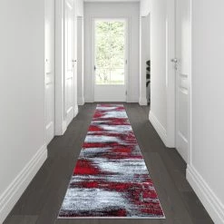 Deals ⌛ Flash Furniture Rylan Collection Abstract Pattern Area Rug - Olefin Rug With Jute Backing - Living Room, Bedroom, & Entryway ???? -Mohawk Home Shop unnamed file 702