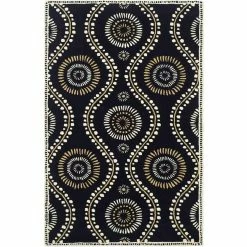 Best Pirce ✔️ Martha Stewart Collection Ogee Dot Area Rug ????