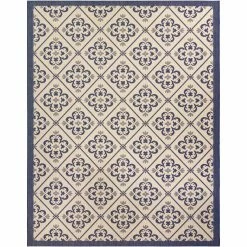 Cheap ???? Gertmenian Paseo Bran Black White 63x84 Rug ????