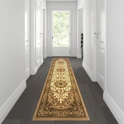 New ???? Flash Furniture Mersin Collection Persian Style Area Rug - Olefin Rug With Jute Backing - Hallway, Entryway, Bedroom, Living Room ???? -Mohawk Home Shop unnamed file 795