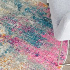 Cheap ⭐ Nourison Passion Round Abstract Rug ???? -Mohawk Home Shop unnamed file 978