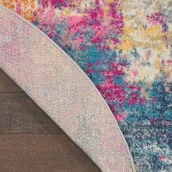 Cheap ⭐ Nourison Passion Round Abstract Rug ???? -Mohawk Home Shop unnamed file 980